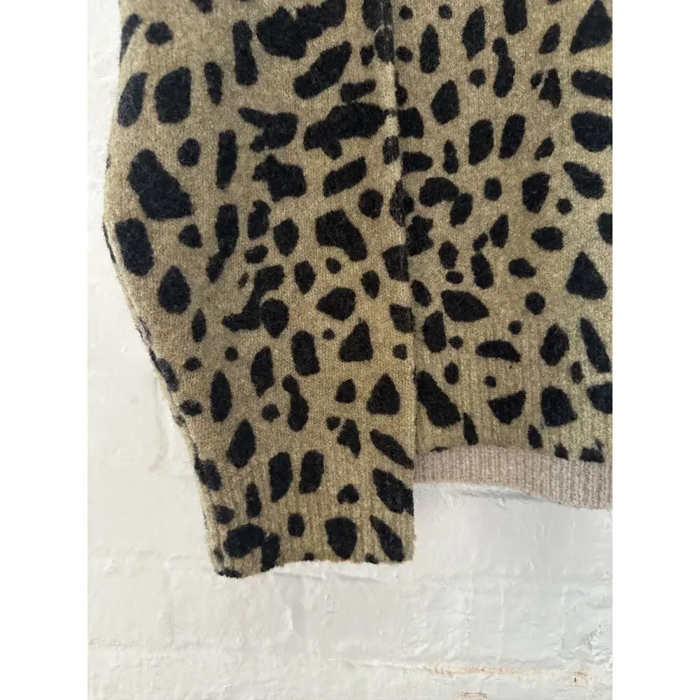 Dries Van Noten Leopard Print Sweater